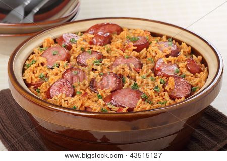 Farine di riso e salsiccia