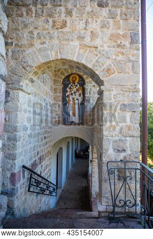 Territory Of Monastery Podmaine Or Podostrog, Budva, Montenegro