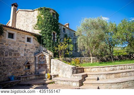 Territory Of Monastery Podmaine Or Podostrog, Budva, Montenegro