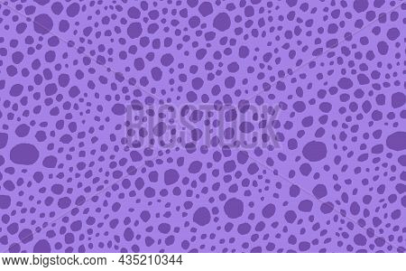 Abstract Modern Leopard Seamless Pattern. Animals Trendy Background. Purple Decorative Vector Stock 