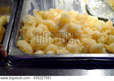 Chinese Restaurant Creamy Honey Walnut Coconut Shrimp Buffet Self Serve Tray
