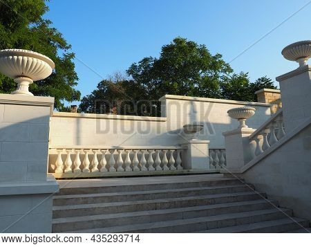Kerch, August 21, 2021 The Great Mithridate Ladder - A Historical Staircase On The Mountain Peaks Of