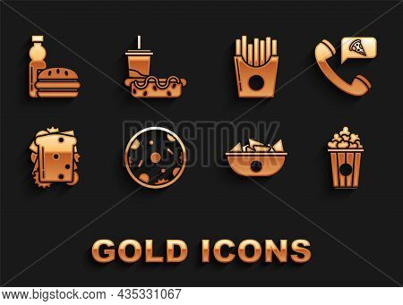 Set Pizza, Food Ordering Pizza, Popcorn Cardboard Box, Nachos Plate, Sandwich, Potatoes French Fries