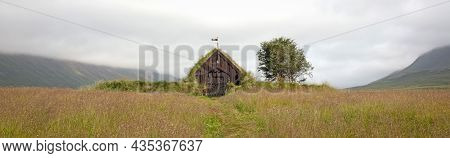Grafarkirkja Is A Small Chapel In Iceland