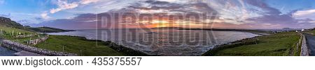 Sunset Above Aran Island - Arranmore - County Donegal, Ireland.