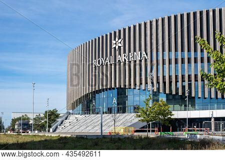 Copenhagen, Denmark - October 08, 2021: Royal Arena, A Multi-use Indoor Arena For Sporting Events An