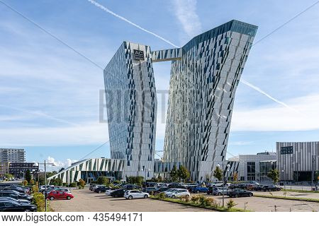 Copenhagen, Denmark - October 08, 2021: Ac Bella Sky Hotel, Convention And Congress Center In Oresta