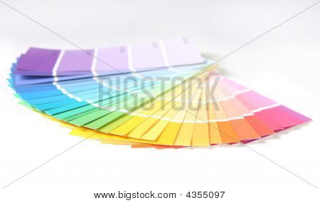 Vernice brillante colorato Swatch campioni per rimodellamento