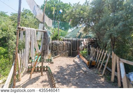 Hel, Poland - July 20, 2021: Kashubian Regional Chamber (kaszubska Izba Regionalna) On Hel Peninsula