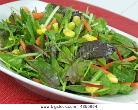 Kom met salade
