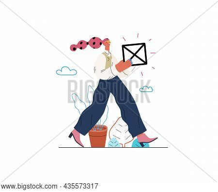 Startup Illustration. Concept Of Building New Business