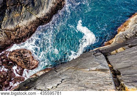 Aerial View Of The Coastline At Dawros In County Donegal - Ireland