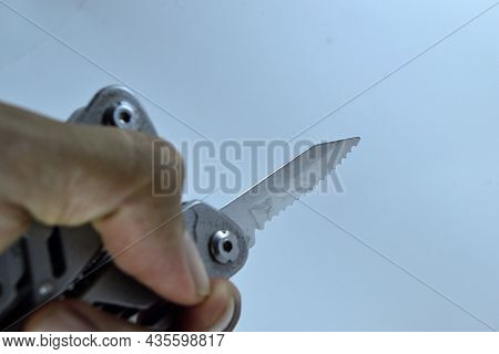 Easy-to-carry Multi-function Tool. Photo On A White Background