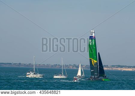 Grand Prize Of Spain. Sailgp International Flying Catamarans Championship. Cadiz. Andalusia. Spain. 
