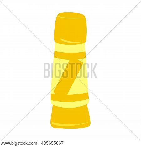Glue Stick With Lid Vector Illustration, With Vector Illustration.