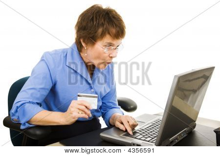 Online-Schnäppchen shopper