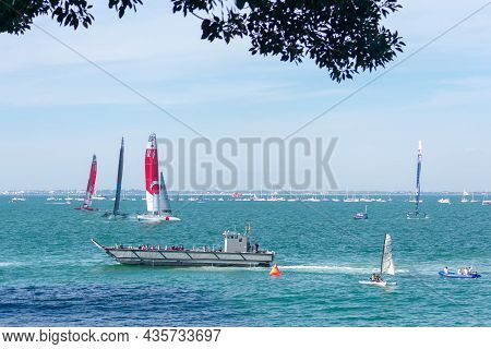 Grand Prize Of Spain. Sailgp International Flying Catamarans Championship. Cadiz. Andalusia. Spain. 