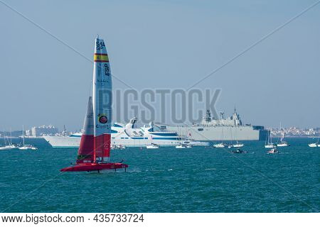 Grand Prize Of Spain. Sailgp International Flying Catamarans Championship. Cadiz. Andalusia. Spain. 