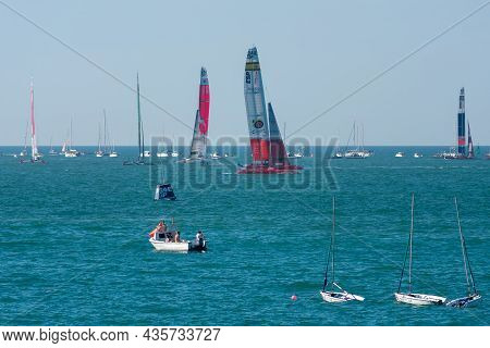 Grand Prize Of Spain. Sailgp International Flying Catamarans Championship. Cadiz. Andalusia. Spain. 