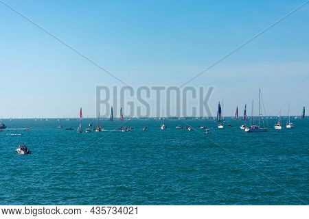 Grand Prize Of Spain. Sailgp International Flying Catamarans Championship. Cadiz. Andalusia. Spain. 