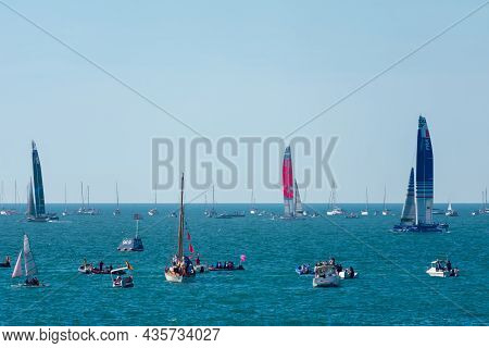 Grand Prize Of Spain. Sailgp International Flying Catamarans Championship. Cadiz. Andalusia. Spain. 