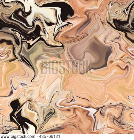 Abstract Colored Texture. Modern Futuristic Seamless Pattern. Multicolor Dynamic Background. Decorat
