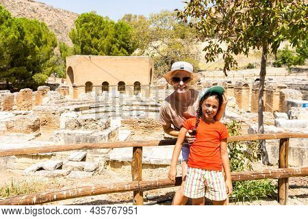 The Ancient City Of Gortyna Or Gortys, To The South Of Heraklion Prefecture.
