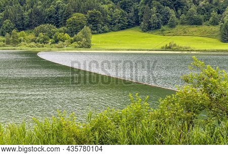 Scenery Around The Grosser Alpsee, A Lake Near Immenstadt In Bavaria, Germany