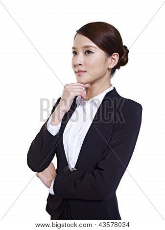 Asiatiske forretningskvinde