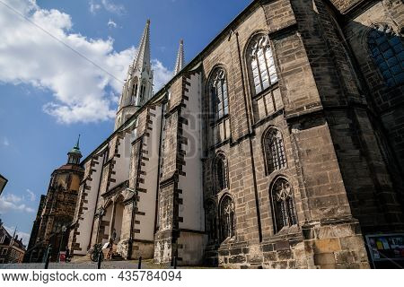 Goerlitz, Germany, 04 September 2021: Gothic Medieval St. Peter And Paul Church Or Peterskirche With