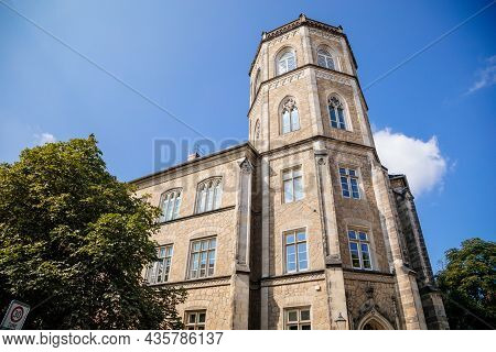 Goerlitz, Saxony, Germany, 04 September 2021:  Klosterschule Or Monastery School, Augustum-annen-gym
