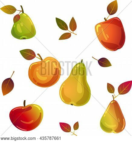 Photo-realistic Vector Fruits, Fruit, Sweet, Organic, Nature
