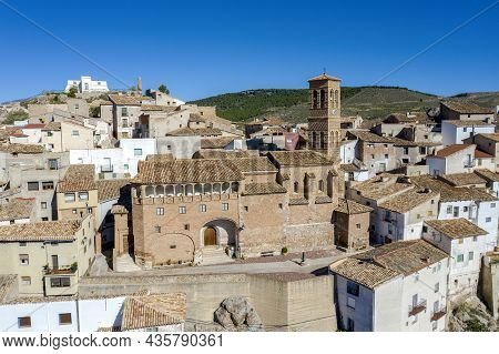 Church Of San Juan Bautista De Tierga, In Zaragoza Province, Aranda Region, Aragon Spain