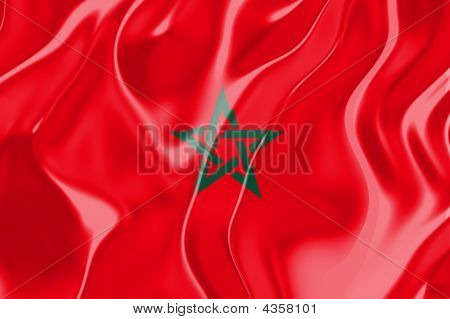 Flag i Morrocco