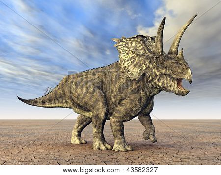 Dinosaurus Pentaceratops