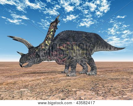 Dinossauro Pentacerátopo