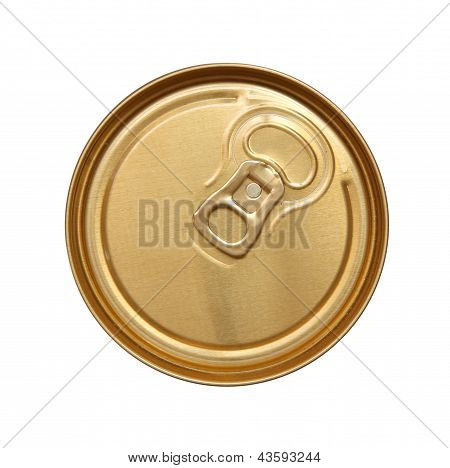 De gesloten blikje bier.