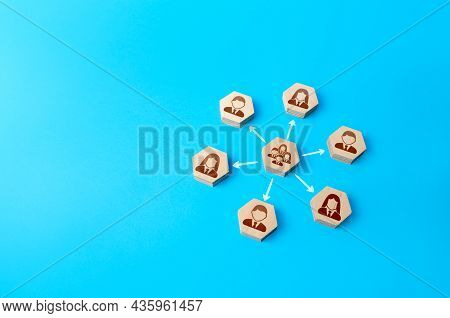 Disbandment Of The Team. Company Mass Layoff Of Employees. Dismissal. Optimization And Restructuring