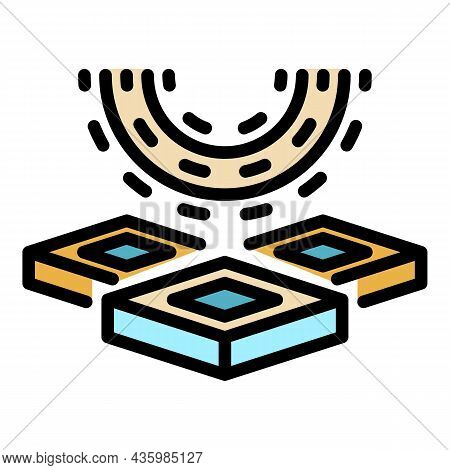External Insulation Icon. Outline External Insulation Vector Icon Color Flat Isolated