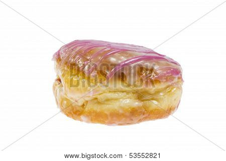 Glazed Bismarck Isolated