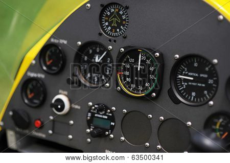 Gyroplane Instrument Panel
