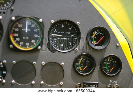 Gyroplane Instrument Panel