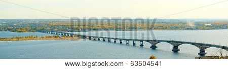 Saratov Bridge over the Volga
