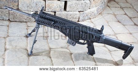 Assault Rifle Closeup