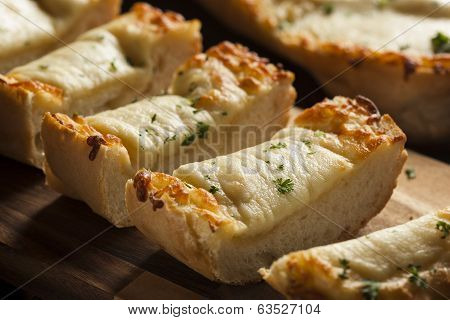 Toasted Cheese And Garlic Bread