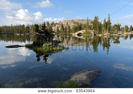 Mountain Lake Reflection