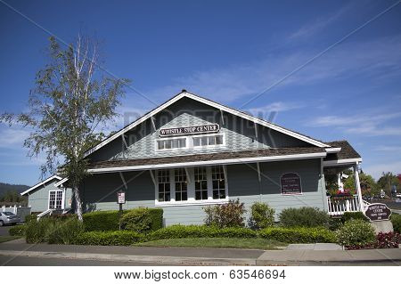 Whistle Stop Center in Yountville, Napa Valley