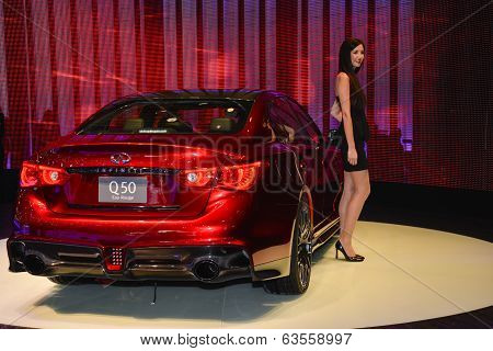 Infinity Q50 At The Geneva Motor Show