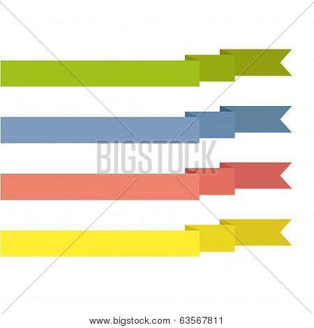 vintage ribbon banner