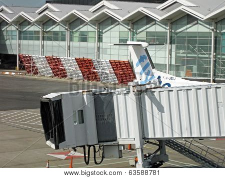 Airbridge, Birmingham airport.